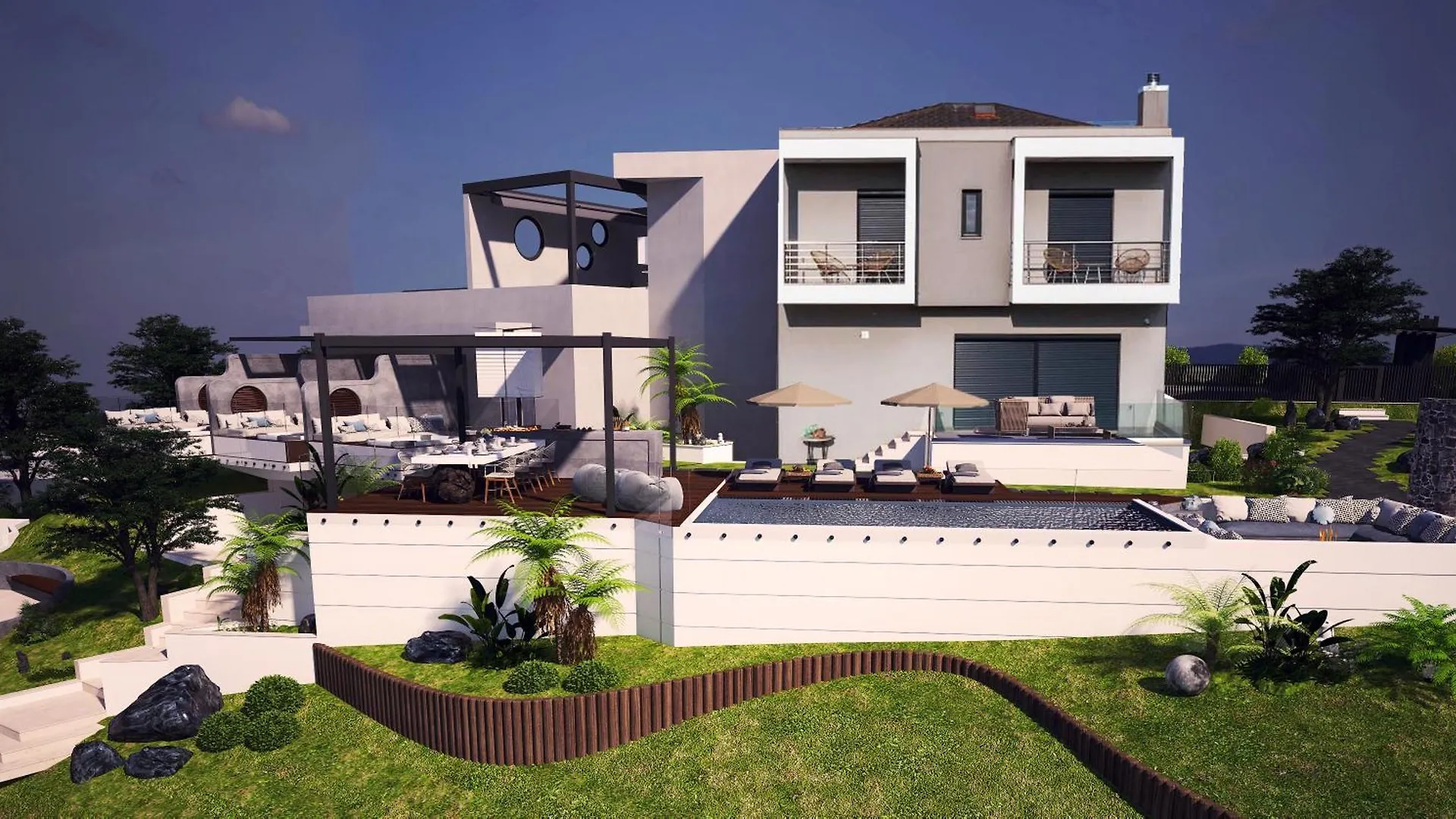 Noemia Luxury Pool Villa Nikiti